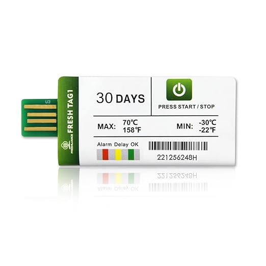 Freshliance 500pack Temperature Data Logger USB Disposable Temperature Recorder by FRESHLIANCE