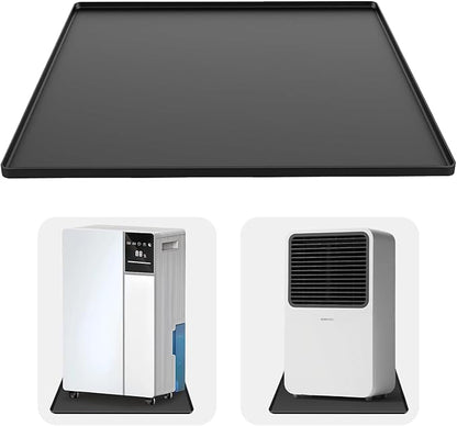 Dehumidifier Drip Mat, 23.6'' x 19.7'' x 0.78'' Humidifier Silicone Drip Mat by AMULOKRU