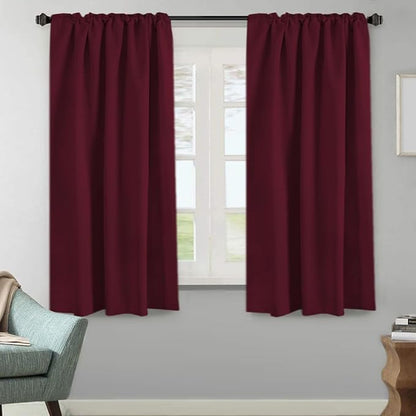 H.VERSAILTEX Christmas Blackout Curtains Thermal Insulated Window Treatment - Image 2