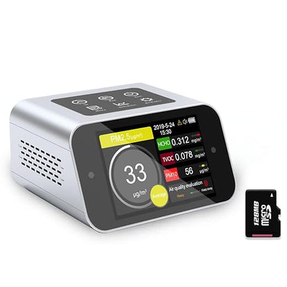 A16 Air Quality Monitor Indoor PM1.0 PM2.5 PM10 Dust Meter TVOC HCHO Pollution by BRWISSEN
