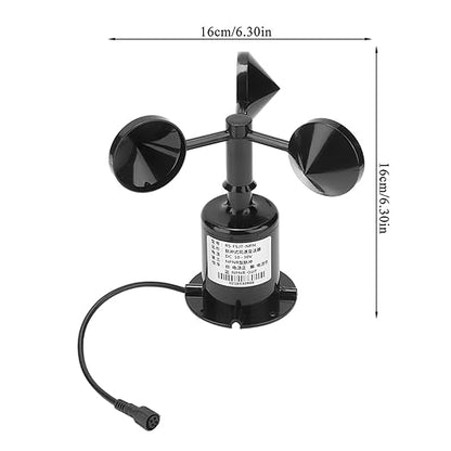 0-70Ms Environmental Output Pulse Type Three Cup Wind Speed ​​Sensor Anemometer - Image 4