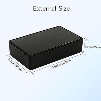Project Box 8 Pieces Electrical Box Small Junction Box ABS Plastic Enclosure - Image 3