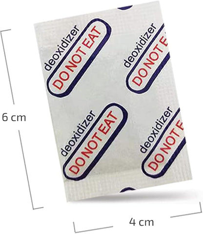 300cc Oxygen Absorbers for Food Storage, Food Grade Oxygen Absorbers Packets - Image 7