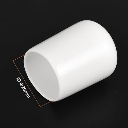 uxcell 20pcs Rubber End Caps 20mm ID Vinyl Round End Cap Cover Screw Thread - Image 3