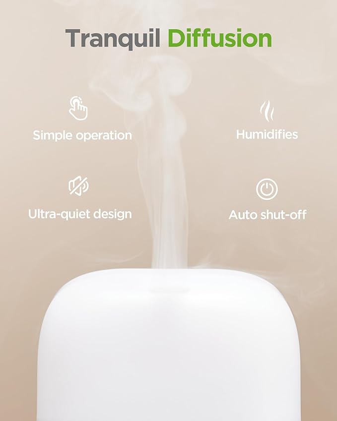 InnoGear 150ml Essential Oil Diffuser, 5-in-1 Diffusers - Image 3