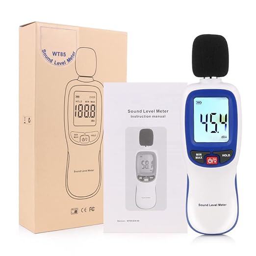 Decibel Sound Meter, Hand-Held Sound Level Meter 30dB to 13dB, Noise Meter - Image 7