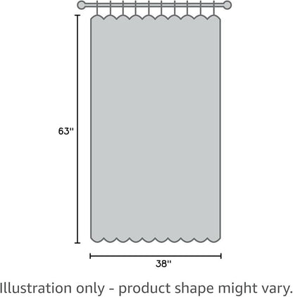 Hiasan Blackout Curtains for Bedroom, 38 x 63 Inches Length - Image 7