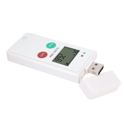 Asixxsix Temperature Humidity Data Logger USB Digital Recorder - Image 2