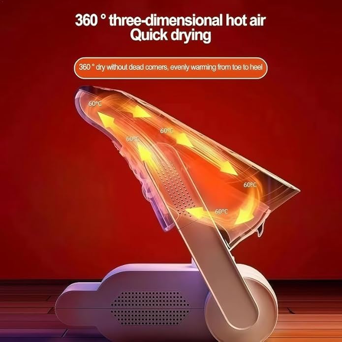 Shoe Dryer with Temperature Display, Electric Shoe Dryer and Warmer - Image 5