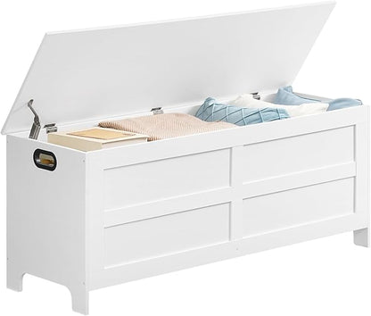 Storage Chest, 47.2” Large Toy Chest, Entryway Storage Trunk, Storage Bench - Image 8