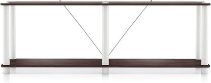 Homes: Inside + Out Apexa Modern 2-Tier Extra Wide Shelving Units, Collectibles - Image 11