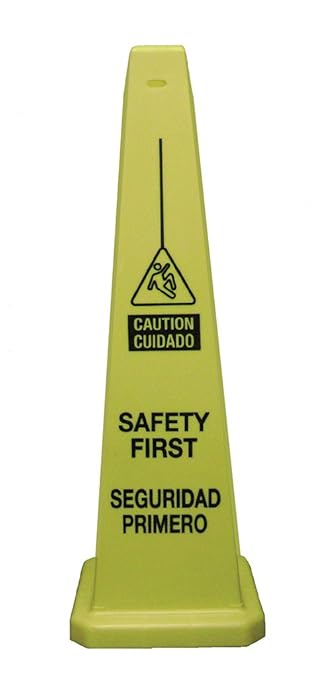 Cortina Lamba 36" Cone, "Floor Slippery" 03-600-03 by Cortina+Safety+Products