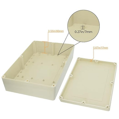 LeMotech Waterproof Dustproof IP65 ABS Plastic Junction Box Universal Electric - Image 4
