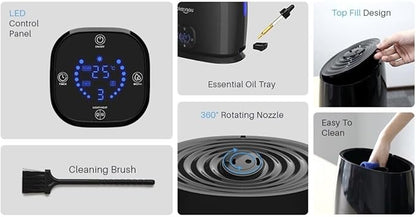 Okaysou Humidifiers, 6L Smart Humidifier and Diffuser - Image 8