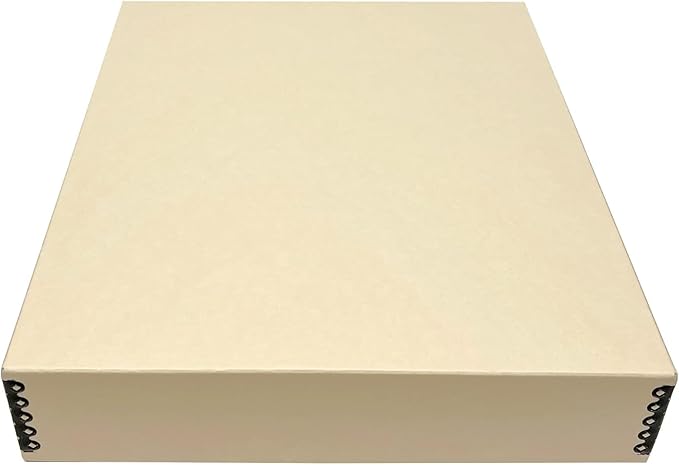 Lineco Museum Archival Storage Box, 14.75x18.75x3 in. Drop Front Design. by Lineco