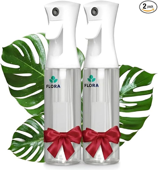 Flora Premium Plant Mister Spray Bottle Producing Gentle & Fine Mist by Flora