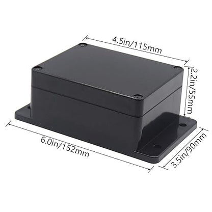 Zulkit Junction Box ABS Plastic Dustproof Waterproof IP65 Universal Electrical - Image 2