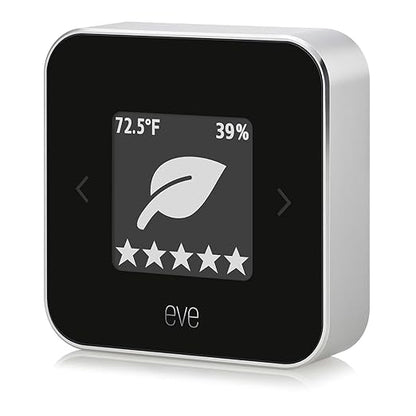 Eve Room - Indoor air Quality Sensor to Monitor air Quality, Temperature & by Eve
