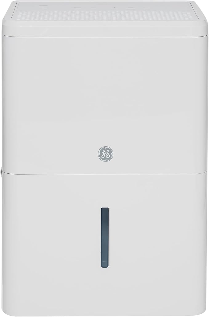 GE Portable Dehumidifier, 50 Pint Daily Output by GEAppliances