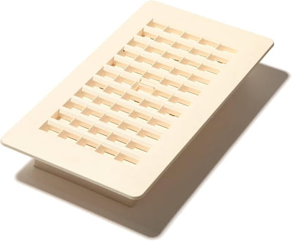Decor Grates PL408-AL 4-Inch by 8-Inch Plastic Floor Register by DecorGrates