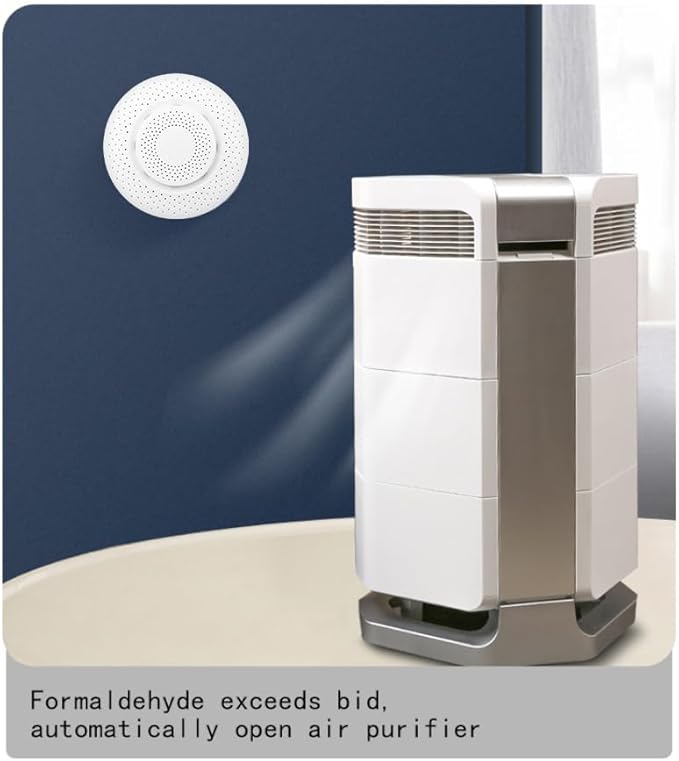 Zigbee Smart Air Detector, Formaldehyde HCHO/VOC Detector, Temperature - Image 6