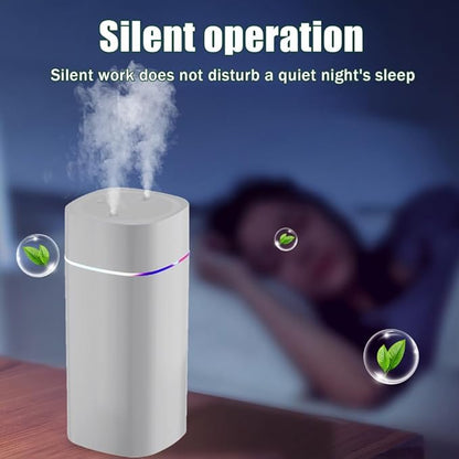 DONGKER Mini Humidifier, 600ml Dual Channels USB Quiet Humidifier - Image 7
