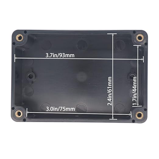 Watertight Junction Box, IP67 Waterproof Project Box Durable ABS Plastic - Image 5