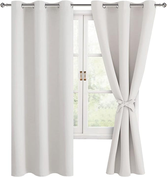 Hiasan Blackout Curtains for Bedroom, 42 x 72 Inches Long by Hiasan