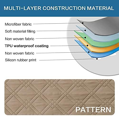 H.VERSAILTEX 100% Waterproof Sofa Slipcover Washable Loveseat Cover - Image 6