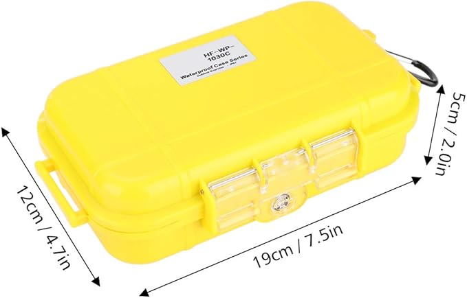 Small Waterproof Storage Case, Dry Box Protective Case Shockproof Survival - Image 9