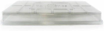Living Whole Foods Plant Tray Clear Plastic Humidity Domes: Pack of 5 by Living+Whole+Foods