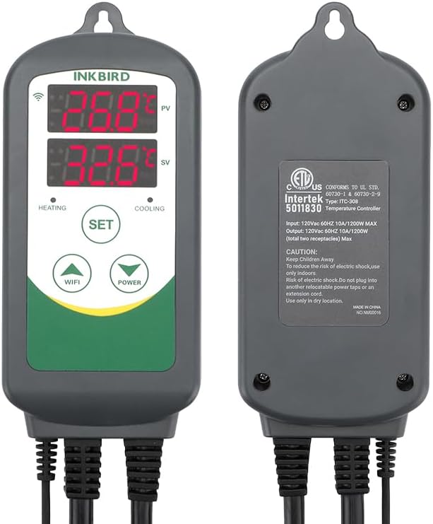INKBIRD 2025 Updated WiFi Temperature Controller, Digital Thermostat - Image 6