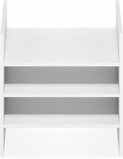 Furinno Cubicle Cube Insert, 3-Shelf Cube Organizer, 3-Tier Shelf Accessory - Image 11