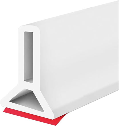 Collapsible Shower Threshold Water Dam 2"H 67"L Shower Water Barrier Water by Unknown