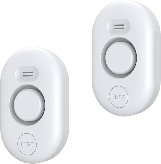 METAK Water Leak Detector Sensor Alarm: Home Water Flooding Monitor Smart Sink by METAK