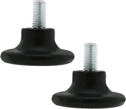 uxcell M8 x 18 x 45mm Screw on Furniture Glide Leveling Feet Floor Protector by uxcell