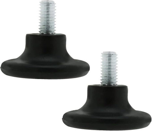 uxcell M8 x 18 x 45mm Screw on Furniture Glide Leveling Feet Floor Protector by uxcell
