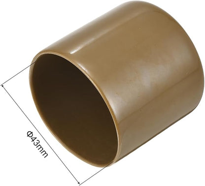 uxcell 20pcs Rubber End Caps 43mm ID Vinyl PVC Round Tube Bolt Cap Cover Screw - Image 3