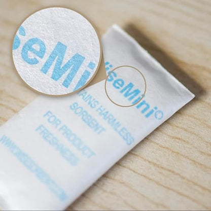 0.5 Gram 500 Pack Silica Gel Packs, Dessicant Packets, Moisture Absorbers - Image 2