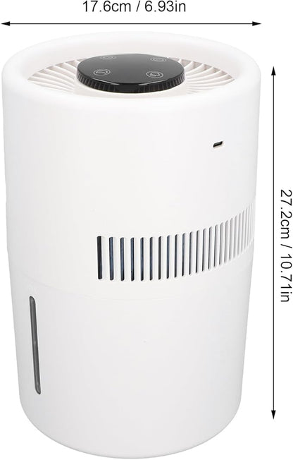 2 in 1 Air Purifier and Humidifier, 5W 4L Water Tank Quiet Humidifier, USB - Image 8