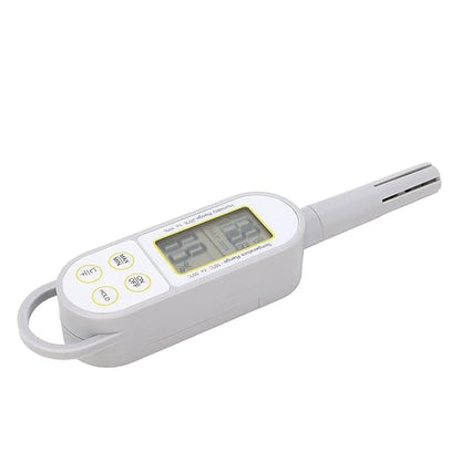 Indoor Temperature Humidity Meter, Digital Dry Wet Thermometer Handheld - Image 4