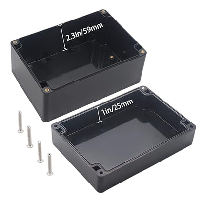 Watertight Junction Box, IP67 Waterproof Project Box Durable ABS Plastic - Image 4