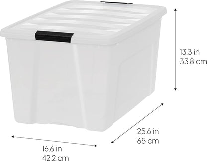 IRIS USA 72 QT Plastic Storage Box - Image 2