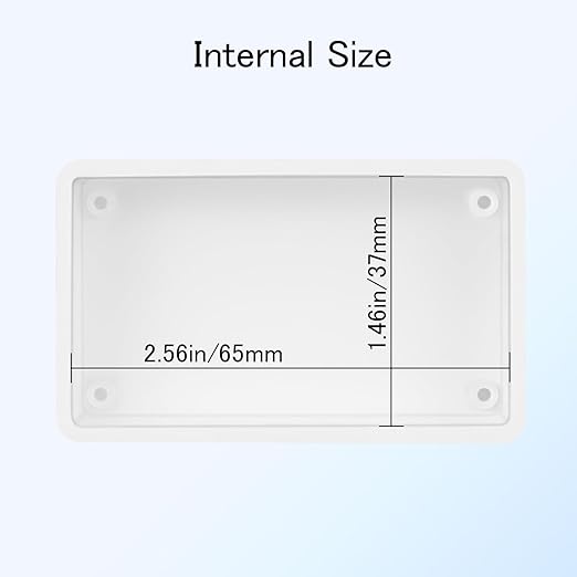 Project Box 8 Pieces Electrical Box Small Junction Box ABS Plastic Enclosure - Image 4
