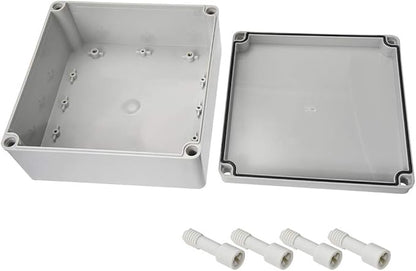 Co. 8" x 8" x 4" Weather & Dust Proof PS Plastic Junction Conduit Box, - Image 3