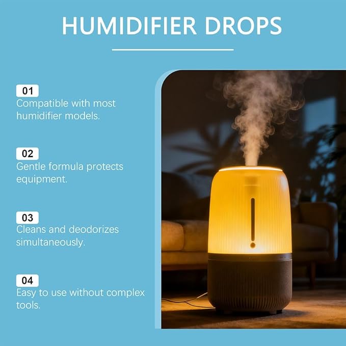 3 Pcs Humidifier Drops – Water Treatment Cleaner - Image 5