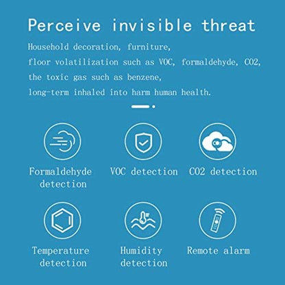 Zigbee Smart Air Detector, Formaldehyde HCHO/VOC Detector, Temperature - Image 4