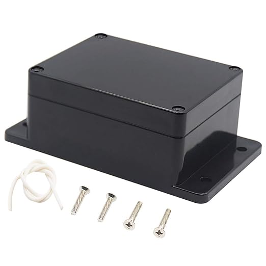 Zulkit Junction Box ABS Plastic Dustproof Waterproof IP65 Universal Electrical by Zulkit
