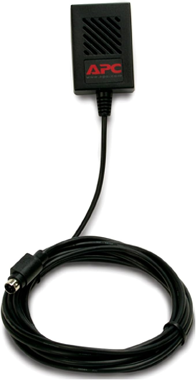 APC AP9512THBLK Temperature and Humidity Sensor by APCbySchneiderElectric