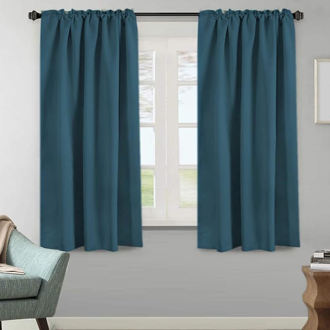 H.VERSAILTEX Blackout Curtains Thermal Insulated Window Treatment Panels Room - Image 2